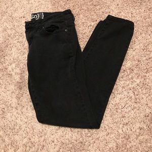 Black Skinny/Bootcut Jeans